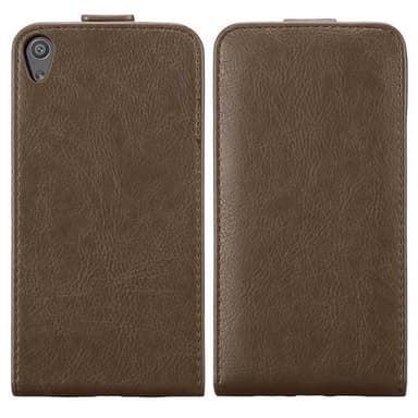 Sony Xperia XA deksel flip cover (brun)