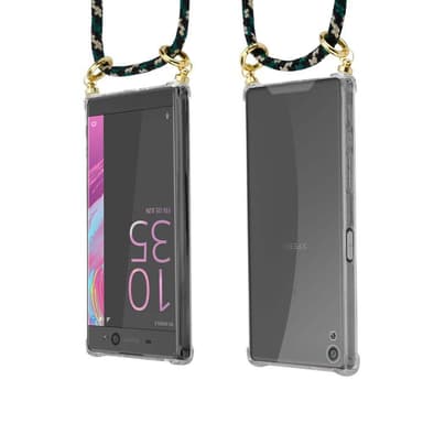 Sony Xperia XA Deksel med Halskjede (brun)