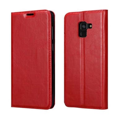 Samsung Galaxy A6 2018 lommebokdeksel case (rød)