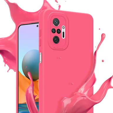 Xiaomi RedMi NOTE 10 PRO Deksel case (rød)