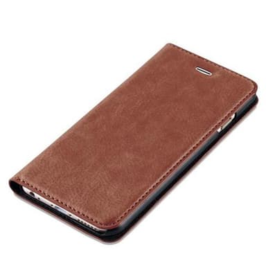 iPhone 6 / 6S lommebokdeksel case (brun)