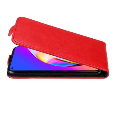 Oppo A94 5G deksel flip cover (rød)