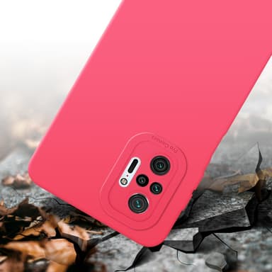 Xiaomi RedMi NOTE 10 PRO Deksel case (rød)