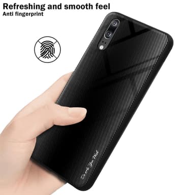 Huawei P20 Deksel Case Cover (svart)