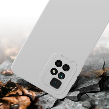 Xiaomi RedMi 10 Deksel case (hvit)