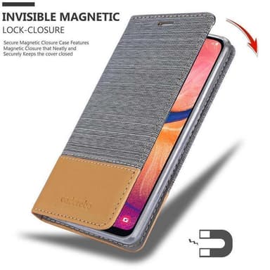 Samsung Galaxy A10e / A20e lommebokdeksel etui (grå)