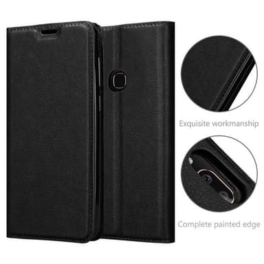 Vivo Y85 lommebokdeksel case (svart)