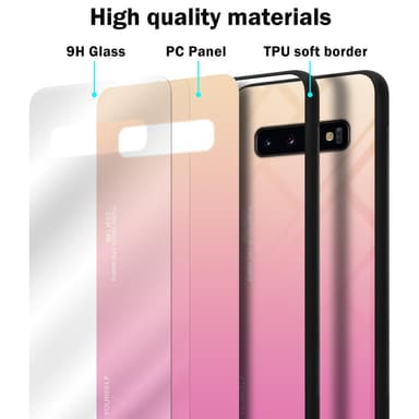 Deksel Samsung Galaxy S10 PLUS Case Cover (svart)