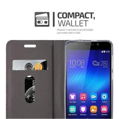 Honor 6 lommebokdeksel etui (grå)