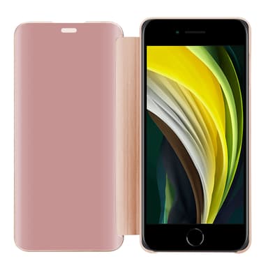 iPhone 7 / 7S / 8 / SE 2020 lommebokdeksel etui (rosa)