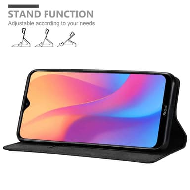 Xiaomi RedMi 8A lommebokdeksel case (svart)