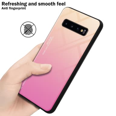Deksel Samsung Galaxy S10 PLUS Case Cover (svart)