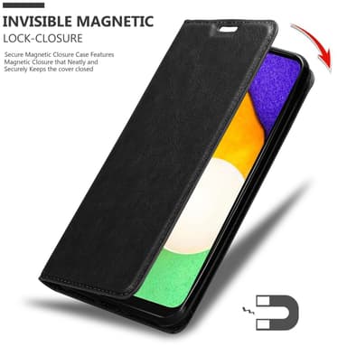 Samsung Galaxy A13 5G lommebokdeksel case (svart)