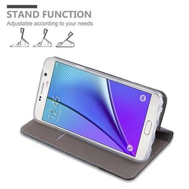 Samsung Galaxy NOTE 5 lommebokdeksel etui (blå)