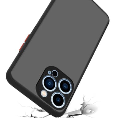 iPhone 13 PRO Deksel Case Cover (Svart)