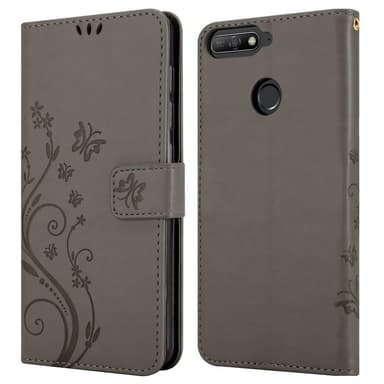 Honor 7A / Huawei Y6 PRIME 2018 lommebokdeksel Blomster