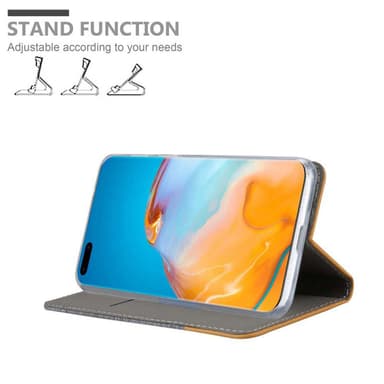 Huawei P40 PRO / P40 PRO+ lommebokdeksel etui (grå)