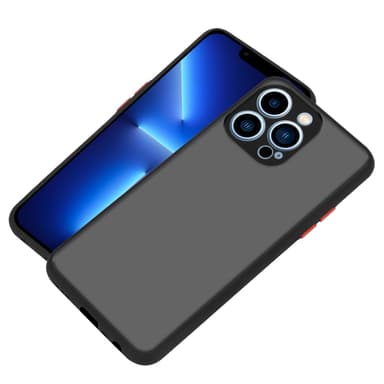 iPhone 13 PRO Deksel Case Cover (Svart)