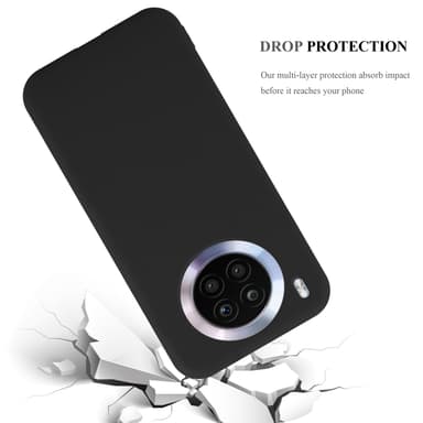 Deksel Honor 50 LITE Silikon cover (svart)