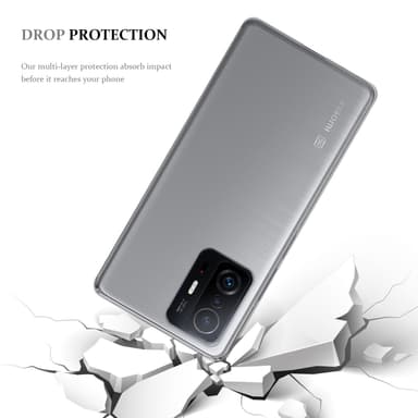 Xiaomi 11T / 11T PRO deksel ultra slim (gjennomsiktig)