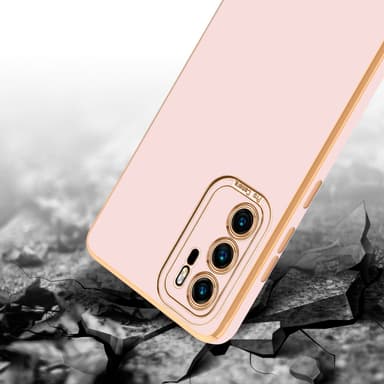 Huawei P40 silikondeksel cover (rosa)