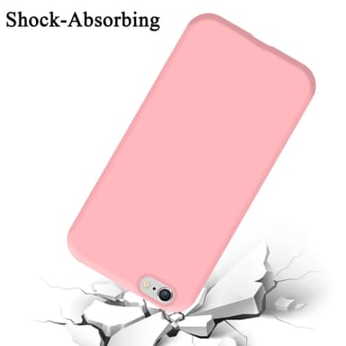 iPhone 6 PLUS / 6S PLUS silikondeksel case (rosa)