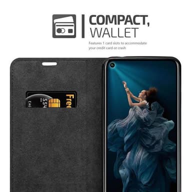 Honor 20 PRO lommebokdeksel case (brun)
