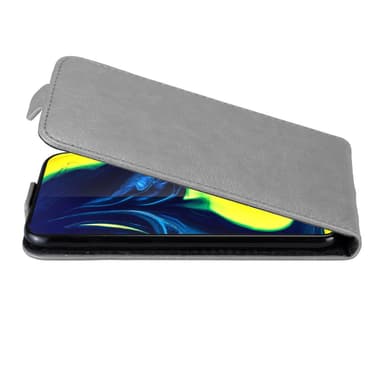 Samsung Galaxy A80 / A90 4G deksel flip cover (grå)