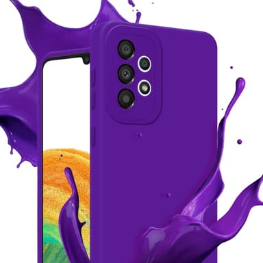Samsung Galaxy A72 4G / 5G Deksel case (lilla)