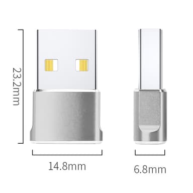 USB-adapter Konverterer fra USB C til USB-adapter