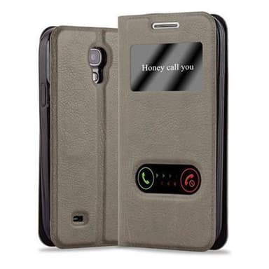 Samsung Galaxy S4 lommebokdeksel cover (brun)