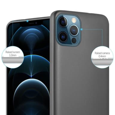 Deksel iPhone 12 PRO MAX Case Cover (grå)