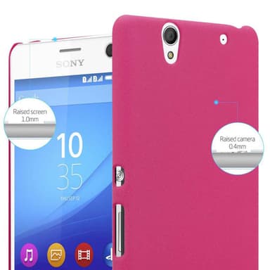 Sony Xperia C4 Hardt Deksel Cover (rosa)
