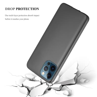 Deksel iPhone 12 PRO MAX Case Cover (grå)