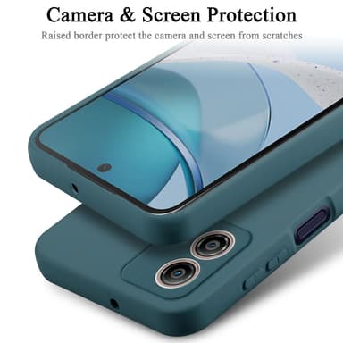 Motorola Moto G53 5G silikondeksel case (Grønn)