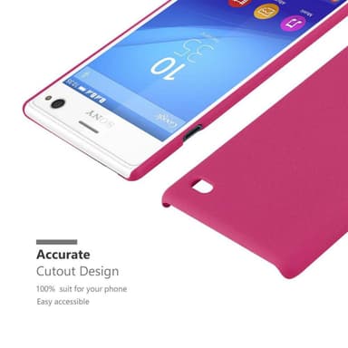 Sony Xperia C4 Hardt Deksel Cover (rosa)