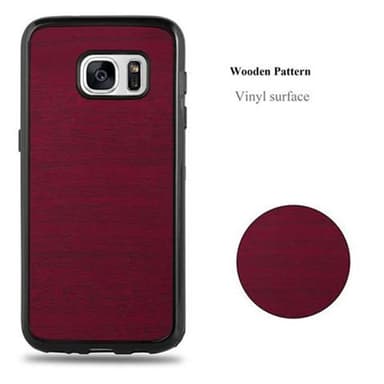 Samsung Galaxy S7 Deksel Case Cover (rød)