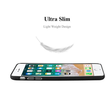 iPhone 6 PLUS / 6S PLUS Hardt Deksel Cover (svart)