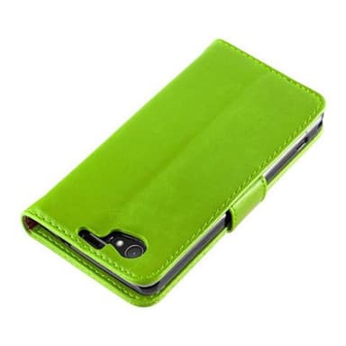 Sony Xperia Z1 COMPACT lommebokdeksel etui (grønn)