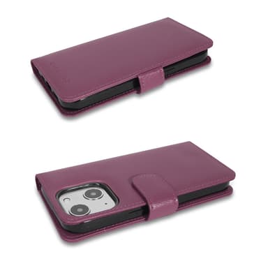 iPhone 13 MINI lommebokdeksel case (lilla)