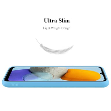 Deksel Samsung Galaxy M23 5G Silikon cover (blå)