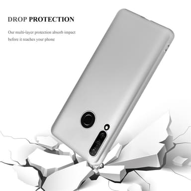 Deksel Huawei P30 LITE Case Cover (sølv)