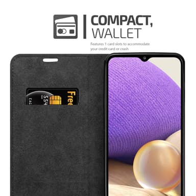 Samsung Galaxy A32 5G lommebokdeksel case (brun)