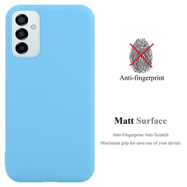 Deksel Samsung Galaxy M23 5G Silikon cover (blå)
