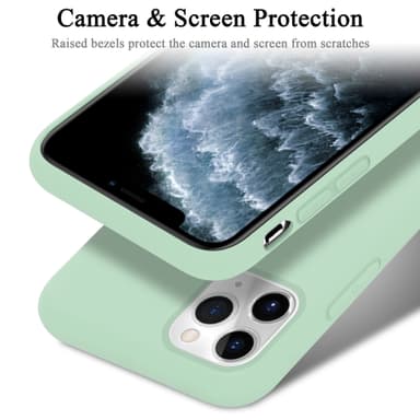 iPhone 11 PRO silikondeksel case (grønn)