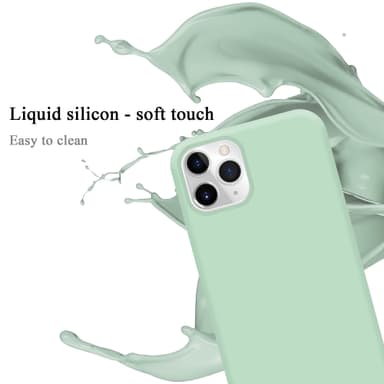 iPhone 11 PRO silikondeksel case (grønn)