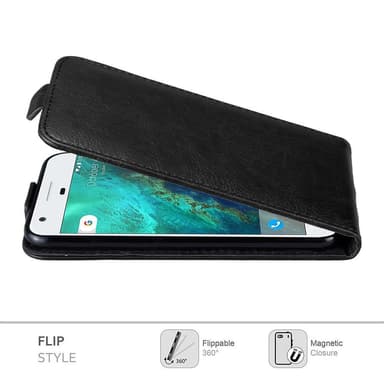 Google PIXEL deksel flip cover (svart)