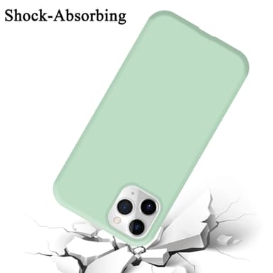 iPhone 11 PRO silikondeksel case (grønn)