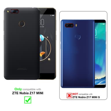ZTE Nubia Z17 MINI lommebokdeksel case (rød)