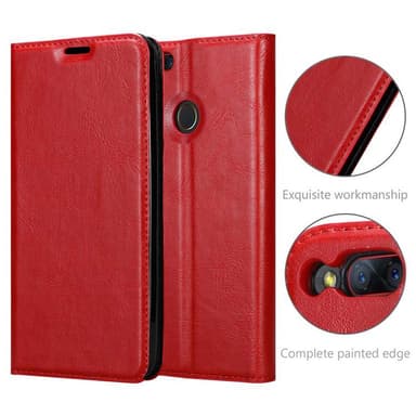 ZTE Nubia Z17 MINI lommebokdeksel case (rød)
